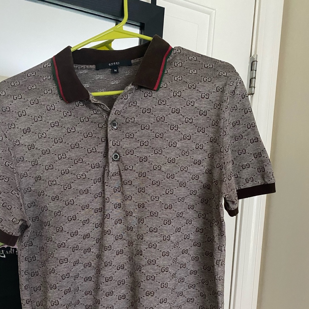 Gucci collard shirt